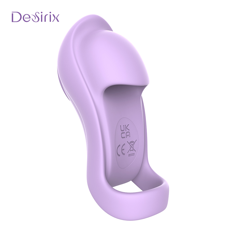 Desirix Lune Touch SU204 女性自慰玩具 - 食品级硅胶蛋形振动器，9 种静音模式，双 O 型环稳定设计，USB 磁吸充电